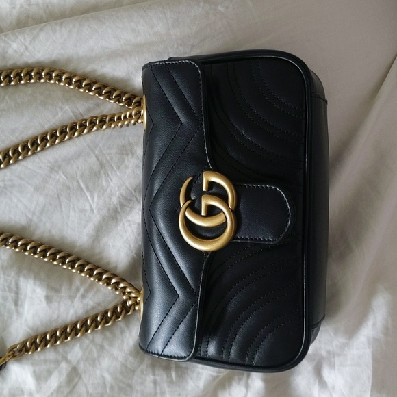 AUTHENTIC Gucci GG Marmont Mini - Picture 3 of 10